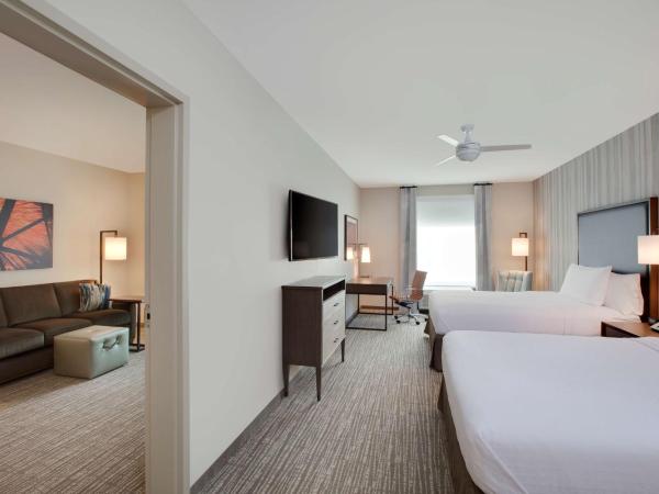 Homewood Suites By Hilton Louisville Downtown : photo 1 de la chambre suite 1 chambre avec 2 lits queen-size - non-fumeurs