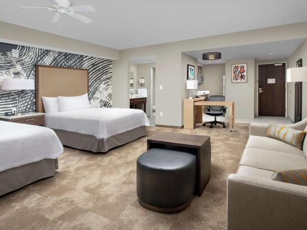 Homewood Suites by Hilton Austin Downtown : photo 2 de la chambre studio avec 2 lits queen-size - non-fumeurs