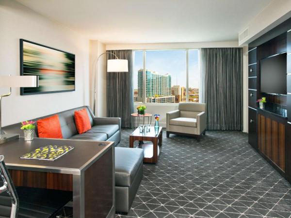 Hilton Nashville Downtown : photo 2 de la chambre chambre king exécutive avec vue sur le parc