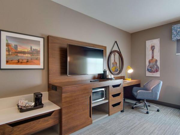 Hampton Inn & Suites by Hilton Nashville North Skyline : photo 4 de la chambre chambre avec 2 lits queen-size - adaptée aux personnes malentendantes - non-fumeurs