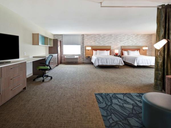 Home2 Suites By Hilton Boston South Bay : photo 2 de la chambre studio queen avec 2 lits queen-size - accessible aux personnes à mobilité réduite et adapté aux personnes malentendantes - non-fumeurs