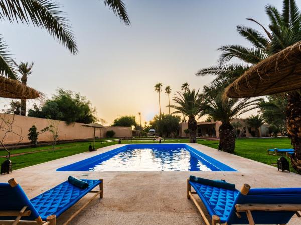 Villa Warhol Marrakech : photo 4 de la chambre chambre deluxe