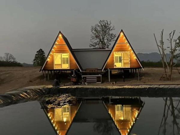 บ้านไร่ชายทุ่ง : photo 4 de la chambre chambre familiale - vue sur montagne