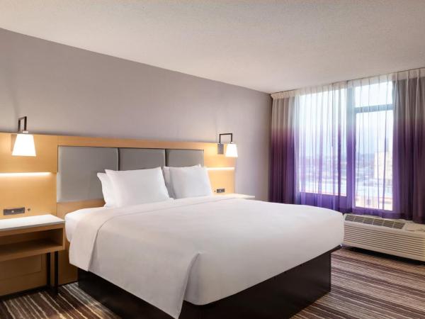 Holiday Inn Philadelphia Arpt-Stadium Area, an IHG Hotel : photo 2 de la chambre suite lit king-size 1 chambre avec canapé-lit - vue sur ville
