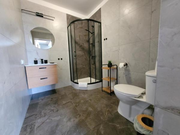 BŁĘKITNA 37 apartamenty : photo 4 de la chambre chambre quadruple avec salle de bains privative