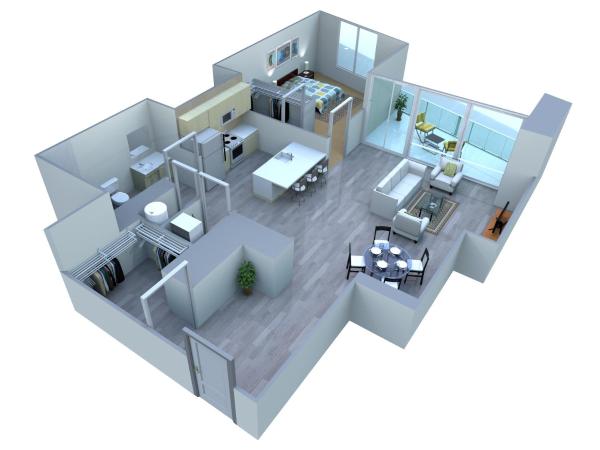 Placemakr Premier SoBro : photo 1 de la chambre 1 chambre sky deluxe