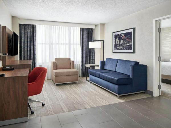 Hampton Inn & Suites Chicago-Downtown : photo 2 de la chambre suite 1 chambre avec 2 lits queen-size