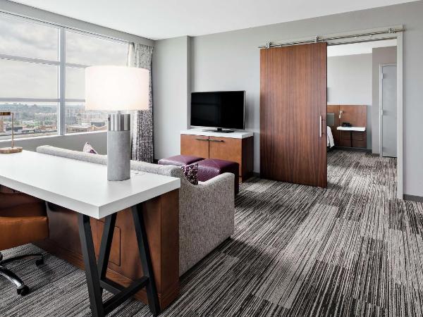 Hilton Garden Inn Chicago McCormick Place : photo 4 de la chambre one-bedroom corner king suite with view