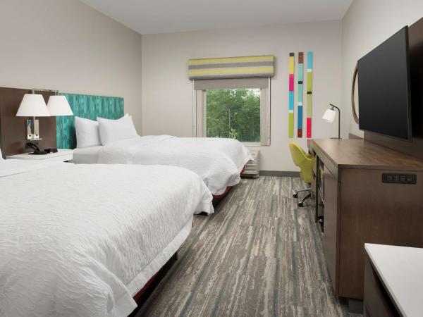 Hampton Inn & Suites Charlotte Airport Lake Pointe : photo 1 de la chambre chambre avec 2 grands lits queen-size 