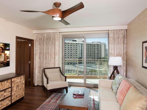 Hilton Grand Vacation Club The Grand Islander Waikiki Honolulu : photo 3 de la chambre suite 2 chambres avec vue partielle sur l'océan