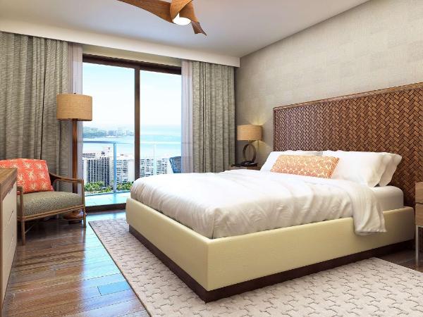 Hilton Grand Vacation Club The Grand Islander Waikiki Honolulu : photo 2 de la chambre suite penthouse 3 chambres - vue sur océan