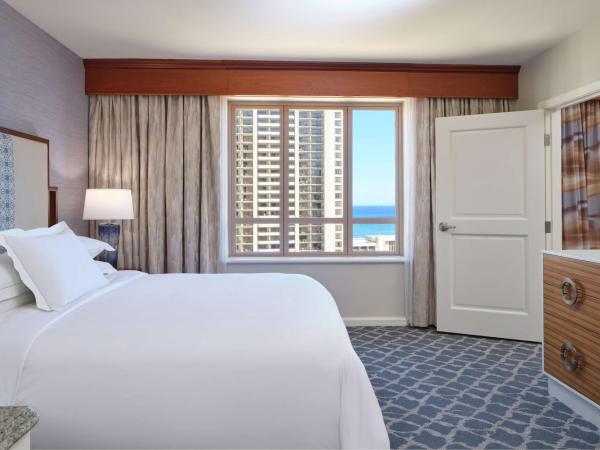 Hilton Grand Vacations Club Grand Waikikian Honolulu : photo 1 de la chambre suite 1 chambre lit king-size - vue sur océan