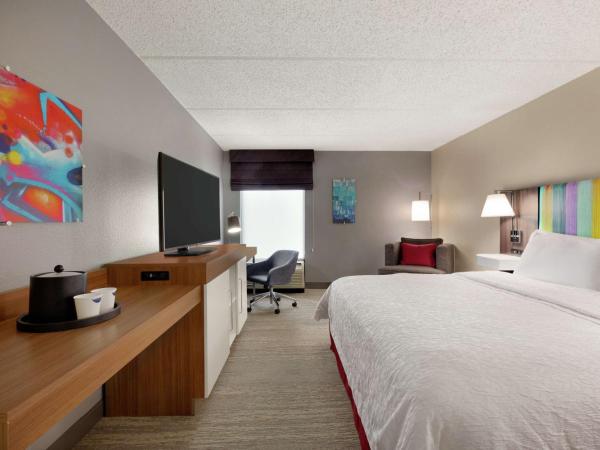 Hampton Inn - Houston/Brookhollow : photo 2 de la chambre chambre lit king-size - accessible aux personnes à mobilité réduite - non-fumeurs 