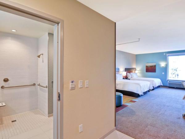 Home2 Suites By Hilton Las Vegas Strip South : photo 4 de la chambre studio queen avec 2 lits queen-size - accessible aux personnes à mobilité réduite et adapté aux personnes malentendantes - non-fumeurs