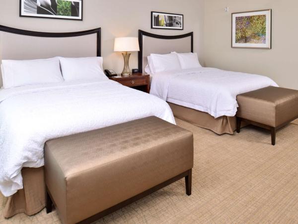 Hampton Inn & Suites Orlando/Downtown South - Medical Center : photo 1 de la chambre chambre lit queen-size avec 2 lits queen-size et douche accessible en fauteuil roulant - adaptée aux personnes à mobilité réduite/malentendantes