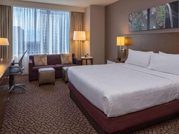 Hilton Garden Inn Downtown Dallas : photo 2 de la chambre superior king room with sofa bed and parlor room