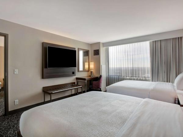Embassy Suites By Hilton Oklahoma City Northwest : photo 1 de la chambre suite 2 chambres lit queen-size avec 2 lits queen-size