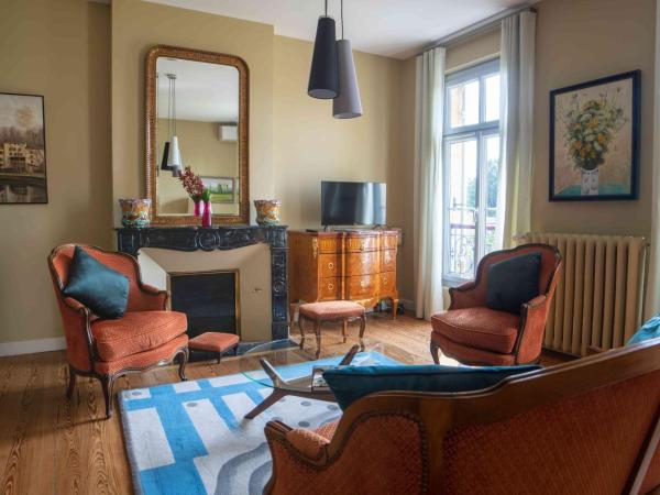 B&B Le Clos d'Argenson : photo 5 de la chambre suite double avec vue sur le jardin - deuxième Étage