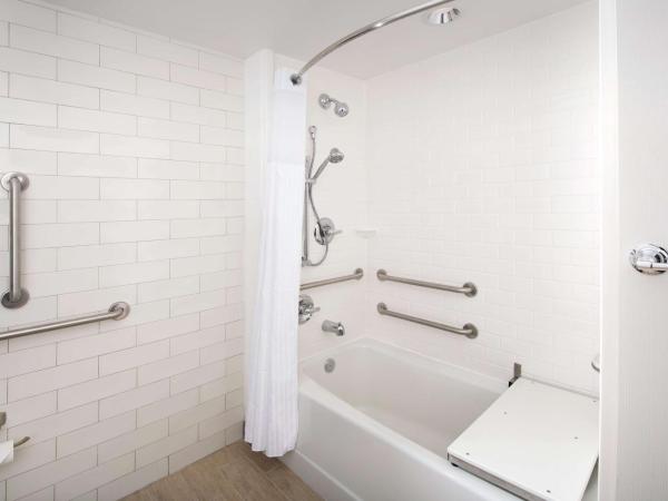 Hilton Garden Inn San Antonio Airport South : photo 4 de la chambre chambre lit king-size avec baignoire - accessible aux personnes à mobilité réduite et adaptée aux personnes malentendantes