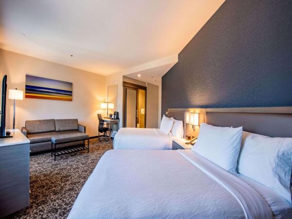Hilton Garden Inn San Diego Mission Valley/Stadium : photo 1 de la chambre chambre avec 2 lits queen-size et canapé-lit 