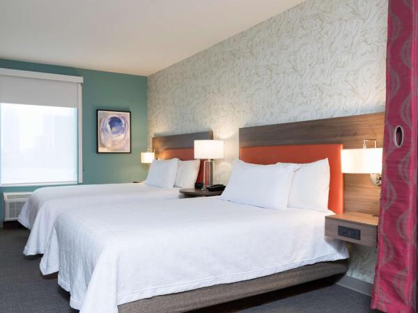 Home2 Suites by Hilton Louisville Downtown NuLu : photo 4 de la chambre studio avec 2 lits queen-size - non-fumeurs