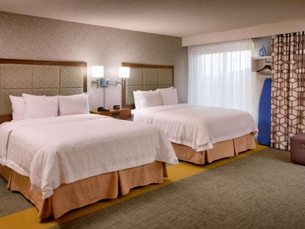 Hampton Inn Salt Lake City Downtown : photo 2 de la chambre chambre 2 lits queen-size - accessible aux personnes à mobilité réduite - non-fumeurs