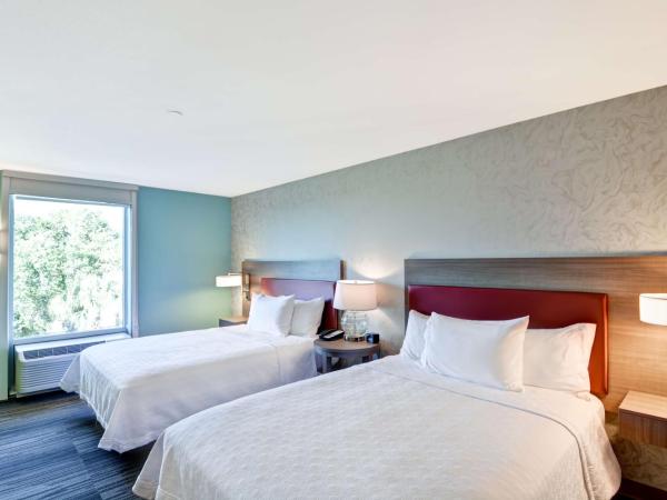 Home2 Suites By Hilton Tampa USF Near Busch Gardens : photo 2 de la chambre studio avec 2 lits queen-size - non-fumeurs