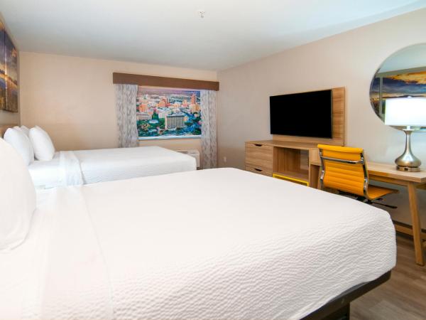 Days Inn & Suites by Wyndham San Antonio North/Stone Oak : photo 3 de la chambre chambre 2 lits queen-size - non-fumeurs