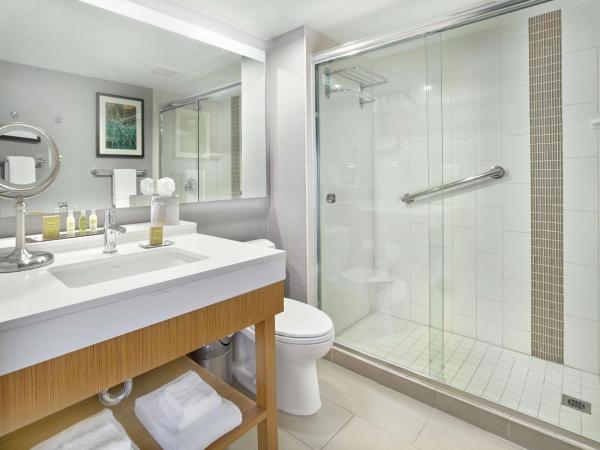 DoubleTree by Hilton Edmonton Downtown : photo 3 de la chambre chambre lit king-size avec canapé-lit - non-fumeurs