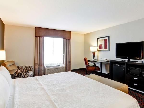 Hampton Inn & Suites Red Deer : photo 1 de la chambre chambre lit king-size pour personnes à mobilité réduite - non-fumeurs