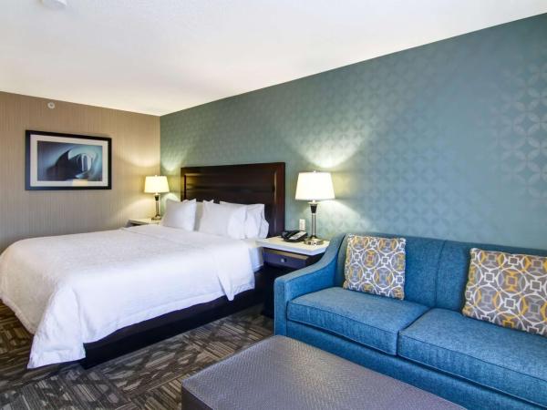 Hampton Inn & Suites by Hilton Calgary-Airport : photo 1 de la chambre chambre lit king-size pour personnes à mobilité réduite - non-fumeurs