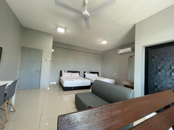 Reno Hotel Ipoh : photo 8 de la chambre chambre familiale deluxe