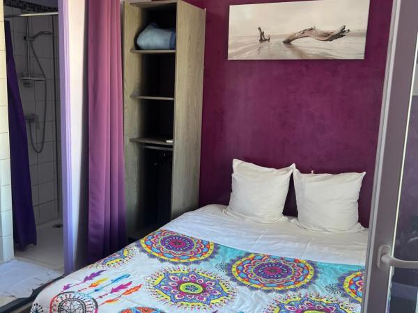 Hôtel des 2 Gares : photo 5 de la chambre chambre double avec salle de bains privative extérieure