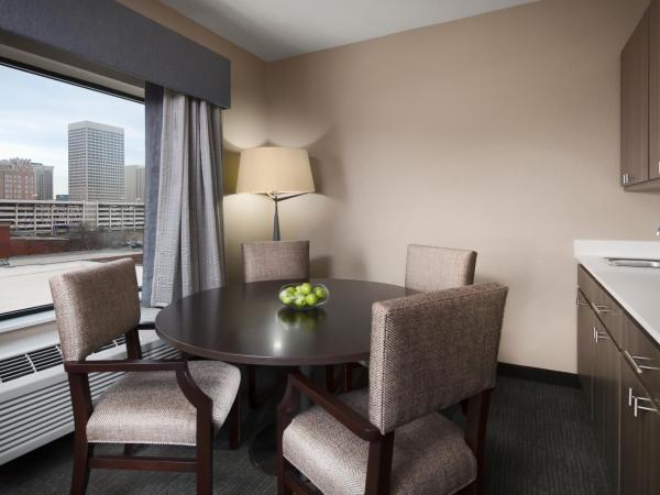 Holiday Inn Express & Suites Oklahoma City Downtown - Bricktown, an IHG Hotel : photo 2 de la chambre chambre lit king-size exécutive avec canapé-lit