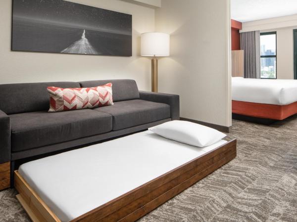 SpringHill Suites by Marriott Dallas Downtown / West End : photo 3 de la chambre suite lit king-size avec canapé-lit