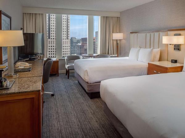 Hilton St. Louis at the Ballpark : photo 1 de la chambre chambre avec 2 lits queen-size et vue - Étage supérieur