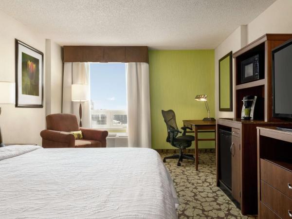 Hilton Garden Inn Saskatoon Downtown : photo 3 de la chambre chambre lit king-size avec vue sur la ville