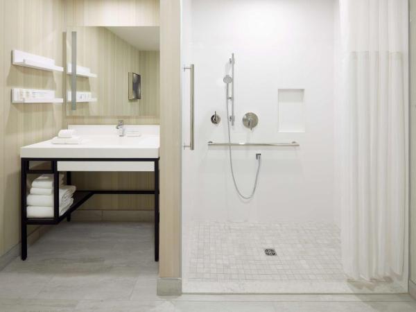 Hilton Garden Inn Montreal Midtown, Quebec, Canada : photo 1 de la chambre chambre lit king-size avec baignoire accessible aux personnes à mobilité réduite