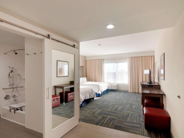 Hampton Inn Oklahoma City Northeast OK : photo 2 de la chambre chambre avec 2 lits queen-size - accessible aux personnes à mobilité réduite - non-fumeurs