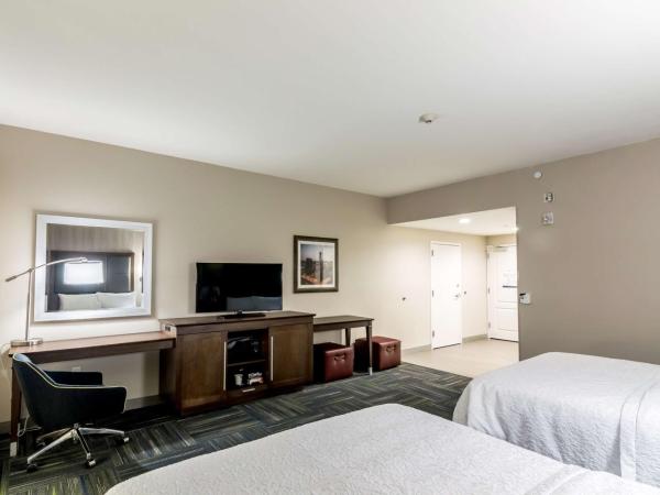 Hampton Inn Oklahoma City Northeast OK : photo 5 de la chambre chambre avec 2 lits queen-size - accessible aux personnes à mobilité réduite - non-fumeurs