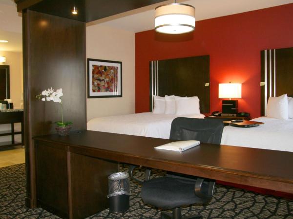 Hampton Inn & Suites Salt Lake City-University/Foothill Drive : photo 1 de la chambre studio queen avec 2 lits queen-size - non-fumeurs