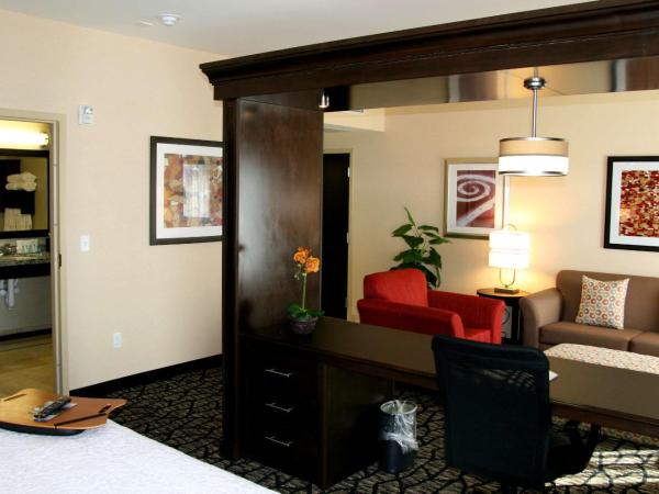 Hampton Inn & Suites Salt Lake City-University/Foothill Drive : photo 2 de la chambre suite studio lit king-size - accessible aux personnes à mobilité réduite - non-fumeurs