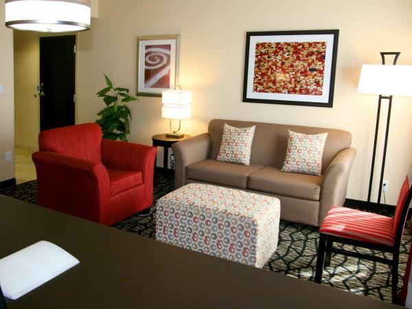 Hampton Inn & Suites Salt Lake City-University/Foothill Drive : photo 3 de la chambre suite studio lit king-size - accessible aux personnes à mobilité réduite - non-fumeurs