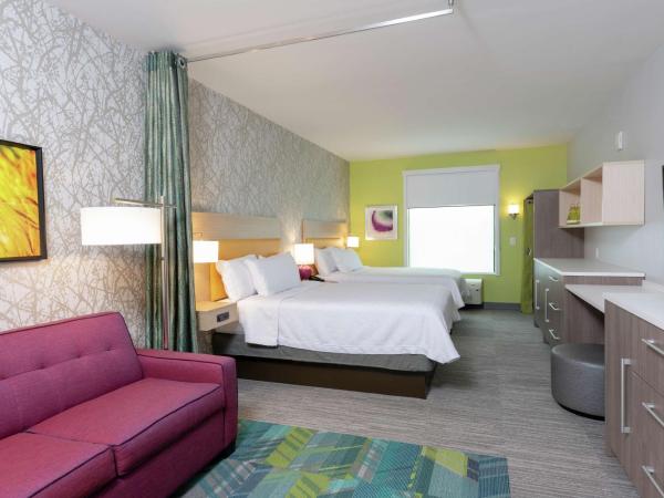 Home2 Suites By Hilton Indianapolis Airport : photo 2 de la chambre studio avec 2 lits queen-size - non-fumeurs