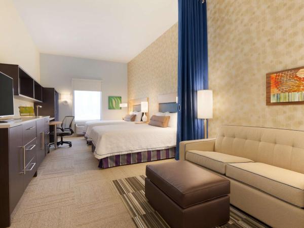 Home2 Suites by Hilton Oklahoma City South : photo 1 de la chambre studio avec 2 lits queen-size - non-fumeurs