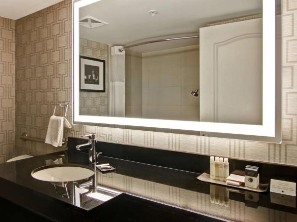 DoubleTree by Hilton Toronto Downtown : photo 5 de la chambre chambre lit queen-size avec baignoire - accessible aux personnes à mobilité réduite