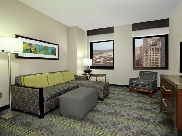 Embassy Suites Pittsburgh-Downtown : photo 1 de la chambre suite 1 chambre lit king-size