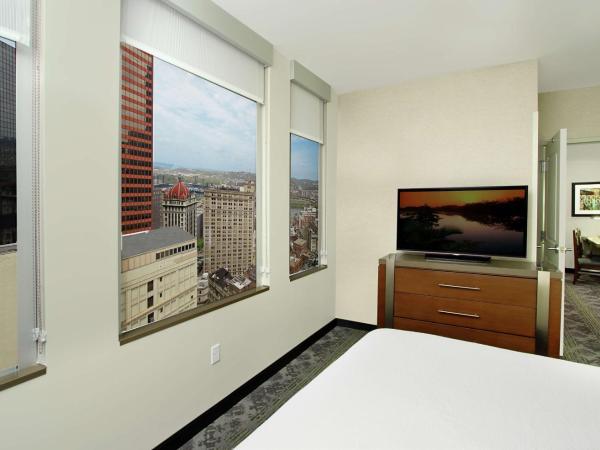Embassy Suites Pittsburgh-Downtown : photo 4 de la chambre suite lit king-size 1 chambre - vue sur rivière