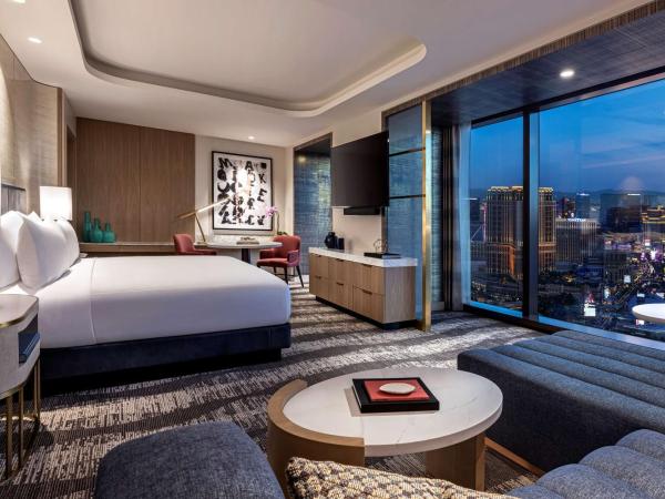 Conrad Las Vegas At Resorts World : photo 2 de la chambre suite 2 chambres lit king-size - vue sur strip