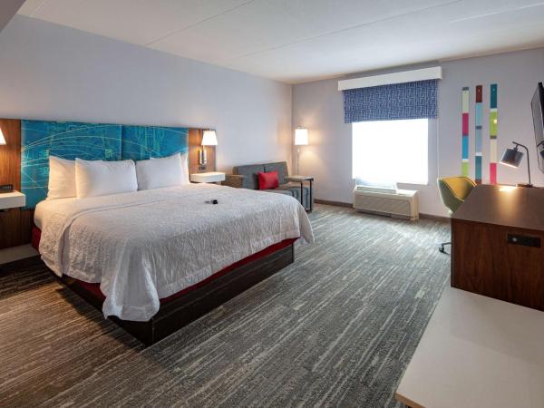 Hampton Inn & Suites Charlotte-Airport : photo 1 de la chambre chambre lit king-size exécutive avec canapé-lit - non-fumeurs